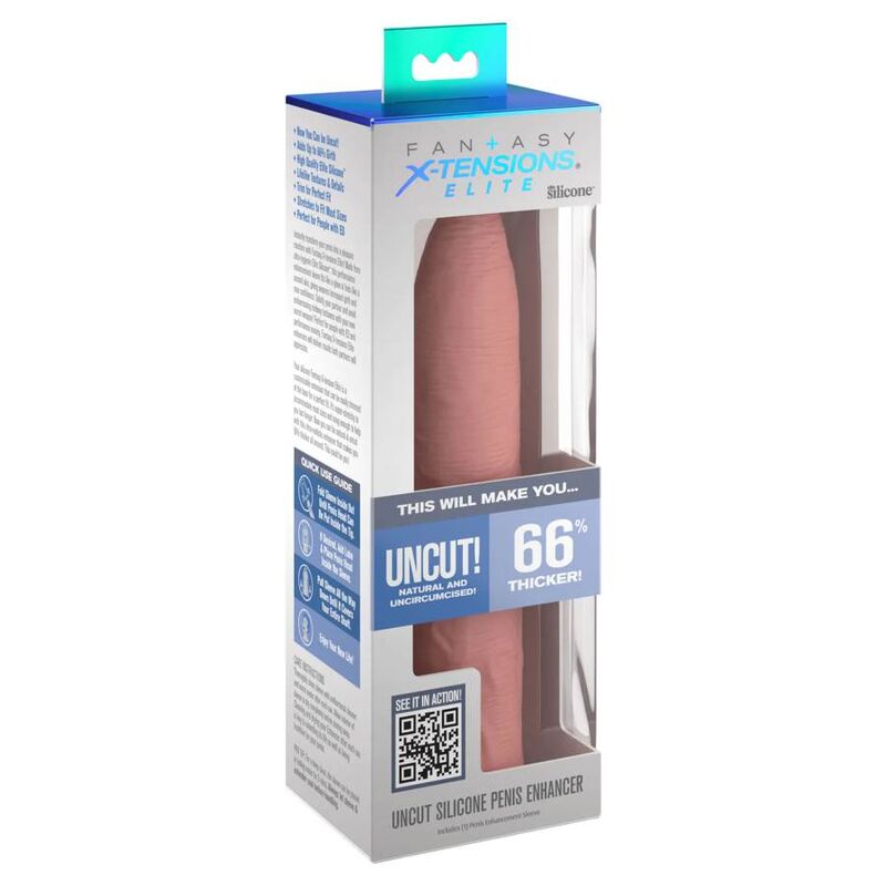 FANTASY X- TENSIONS - PIPEDREAMS EXTENSION MANCHON NON COUPE 17,78 CM PEAU FANTASY X-TENSIONS