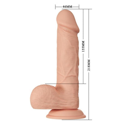 BAILE - BELLE RENCONTRE BAHAMUT GODE RÉALISTE FLEXIBLE 21.8 CM NATUREL BAILE DILDOS