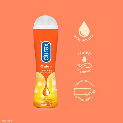 DUREX - LUBRIFIANT EFFET CHALEUR DUREX PLAY 50 ML DUREX LUBES