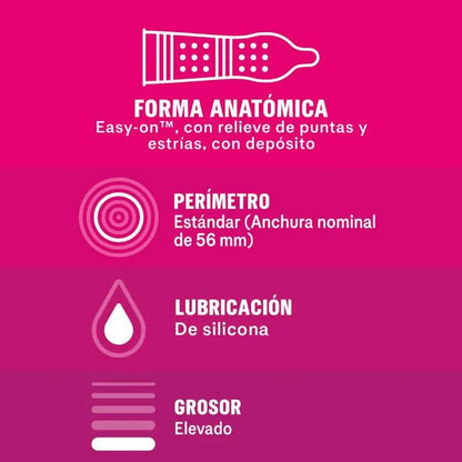 DUREX - DAME PLACER 12 UNITÉS DUREX CONDOMS