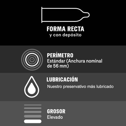 DUREX - CONNEXION PARFAITE SILICONE LUBRIFICATION EXTRA 10 UNITÉS DUREX CONDOMS