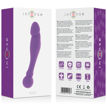 INTENSE - SILICONE RICK DUAL LILAS INTENSE FUN TOYS