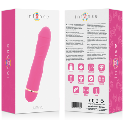 INTENSE - AIRON 20 VITESSES SILICONE ROSE INTENSE FUN TOYS