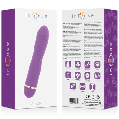 INTENSE - AIRON 20 VITESSES SILICONE LILAS INTENSE FUN TOYS