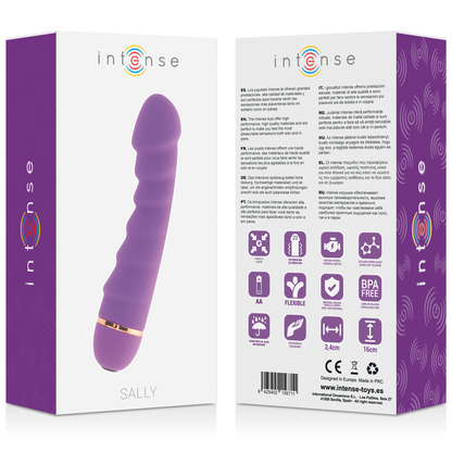 INTENSE - SALLY 20 VITESSES SILICONE LILAS INTENSE FUN TOYS