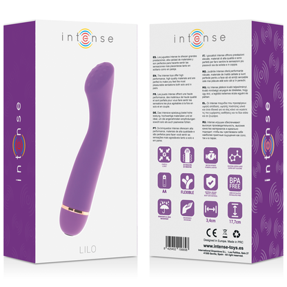 INTENSE - LILO 20 VITESSES SILICONE LILA INTENSE FUN TOYS