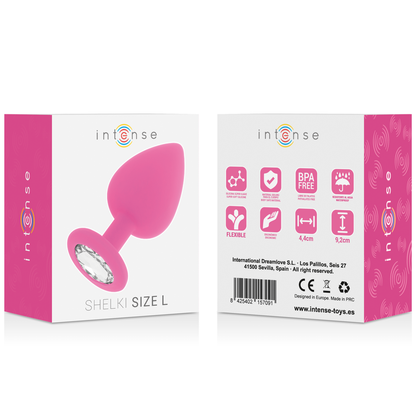 INTENSE - PLUG ANAL SHELKI L FUCHSIA INTENSE ANAL TOYS