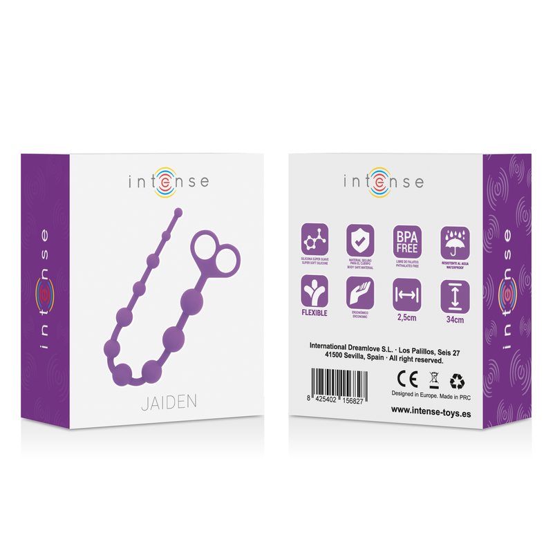 INTENSE - BILLES ANAL JAIDEN LILAS INTENSE ANAL TOYS