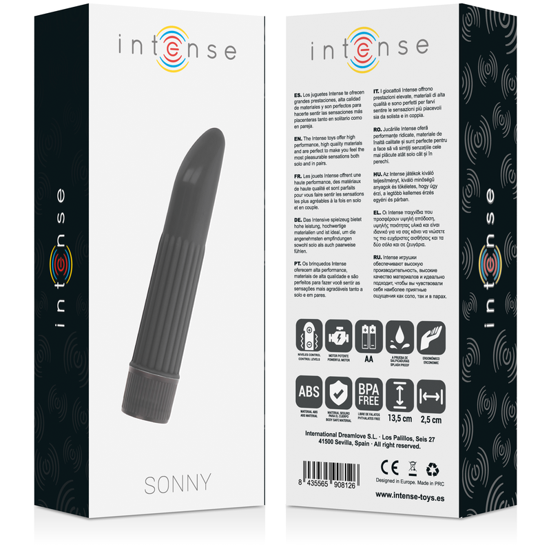INTENSE - VIBRATEUR SONNY NOIR INTENSE FUN TOYS
