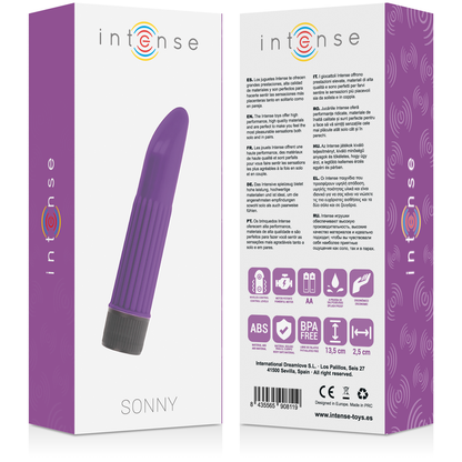 INTENSE - VIBRATEUR SONNY LILAS INTENSE FUN TOYS