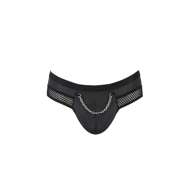 PASSION - 030 SLIP OUVERT TOM NOIR L/XL PASSION MEN
