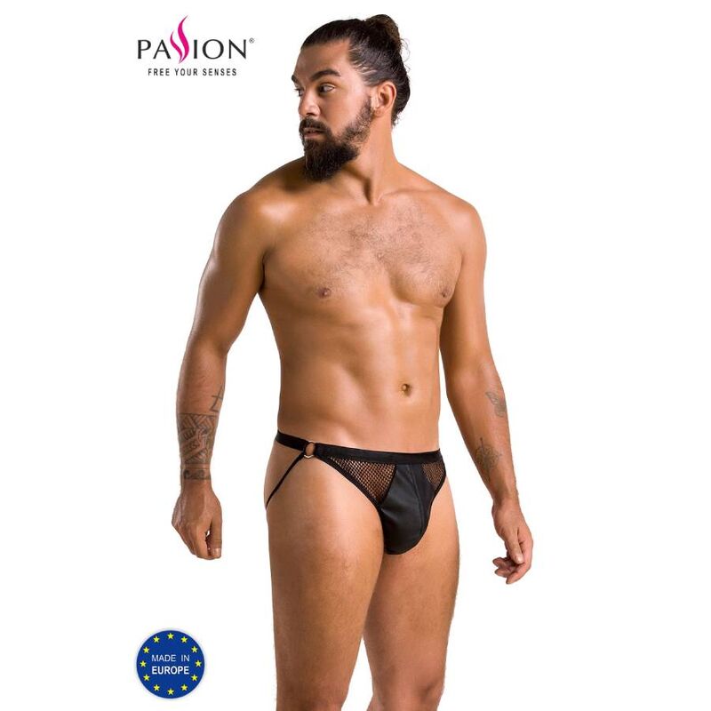PASSION - 034 SLIP OPEN LUKE NOIR L/XL PASSION MEN