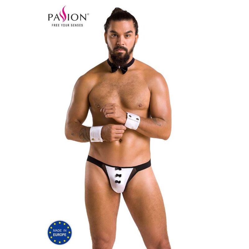 PASSION - 036 SLIP ALFROJO NOIR S/M PASSION MEN
