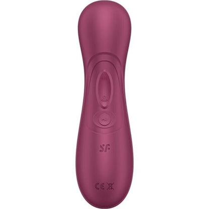 SATISFYER - PRO 2 GÉNÉRATION 3 TECHNOLOGIE AIR LIQUIDE VIN ROUGE SATISFYER AIR PULSE