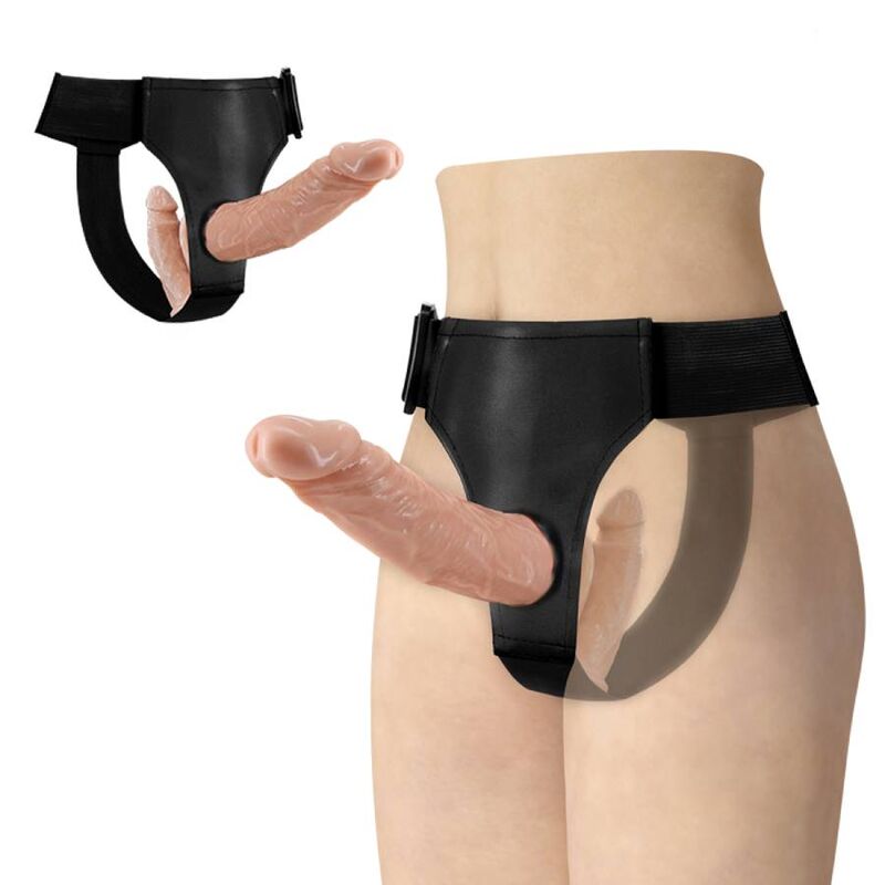 BAILE - ULTRA PASSIONNÉ DOUBLE GODES AVEC HARNAIS BAILE HARNESS COLLECTION