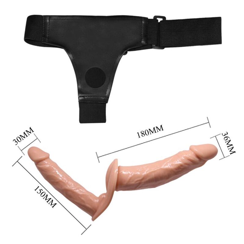 BAILE - ULTRA PASSIONNÉ DOUBLE GODES AVEC HARNAIS BAILE HARNESS COLLECTION