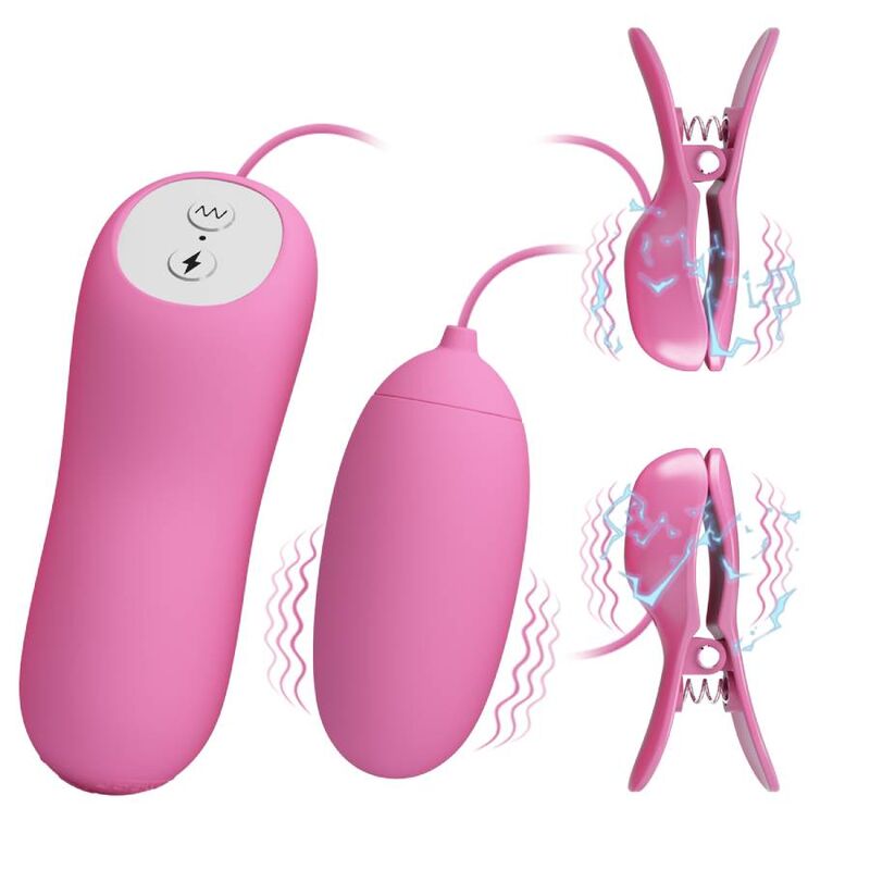 PRETTY LOVE - PINCE  ÉPILER AVEC VIBRATION ET ÉLECTROCHOC ROSE PRETTY LOVE