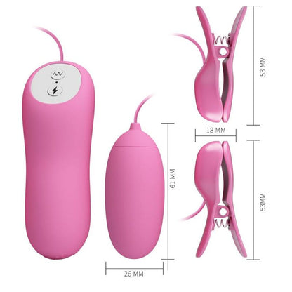 PRETTY LOVE - PINCE  ÉPILER AVEC VIBRATION ET ÉLECTROCHOC ROSE PRETTY LOVE