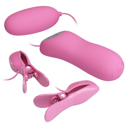 PRETTY LOVE - PINCE  ÉPILER AVEC VIBRATION ET ÉLECTROCHOC ROSE PRETTY LOVE
