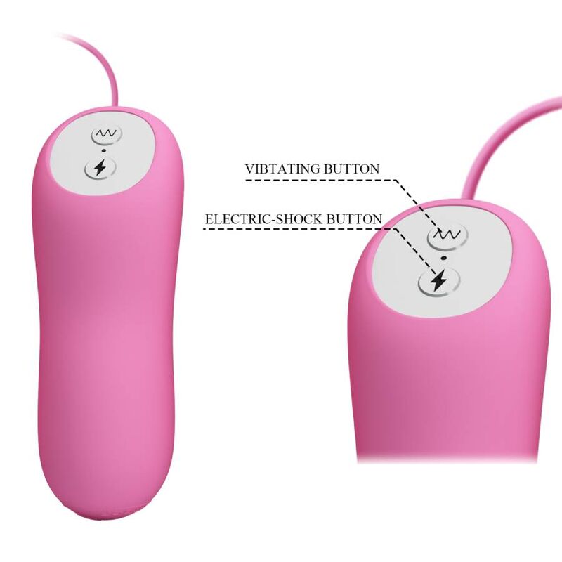 PRETTY LOVE - PINCE  ÉPILER AVEC VIBRATION ET ÉLECTROCHOC ROSE PRETTY LOVE