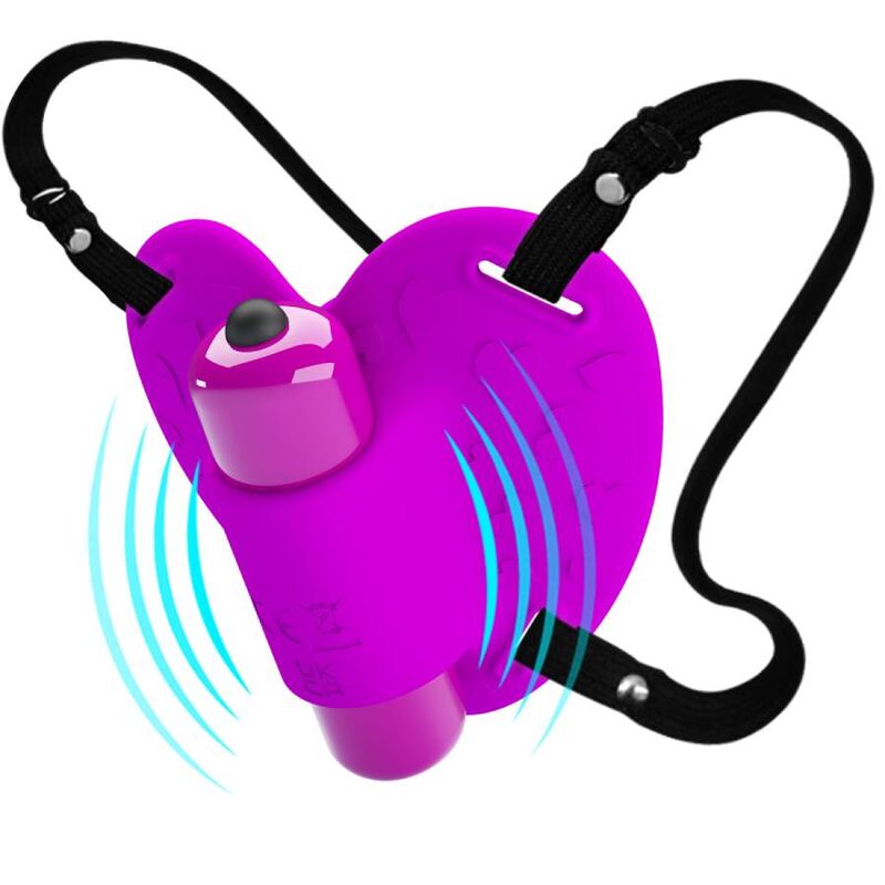 PRETTY LOVE - MASSEUR DE CLITORIS HEARTBEAT 10 MODES DE VIBRATION VIOLET PRETTY LOVE FLIRTATION