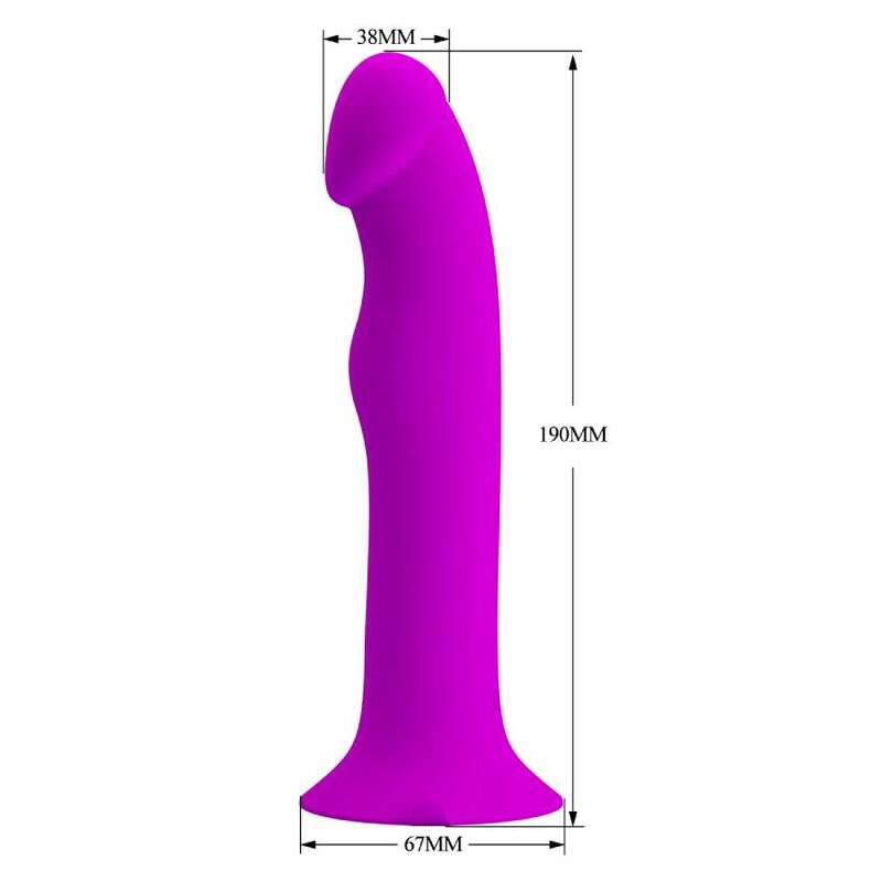 PRETTY LOVE - VIBRATEUR MURRAY ET STIMULATEUR DE POINT G VIOLET PRETTY LOVE FLIRTATION