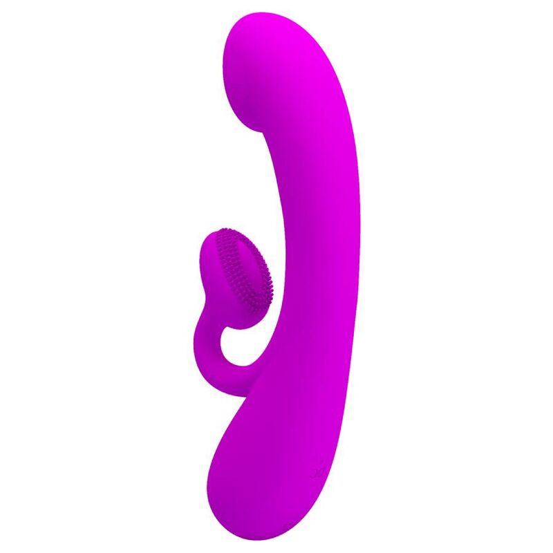 PRETTY LOVE - VIBRATEUR ET SUCCION CLITORISÉ EN SILICONE SINCÈRE VIOLET PRETTY LOVE