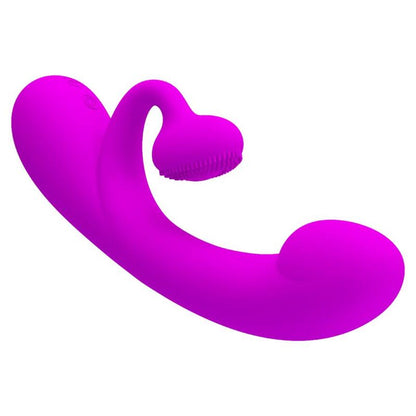 PRETTY LOVE - VIBRATEUR ET SUCCION CLITORISÉ EN SILICONE SINCÈRE VIOLET PRETTY LOVE