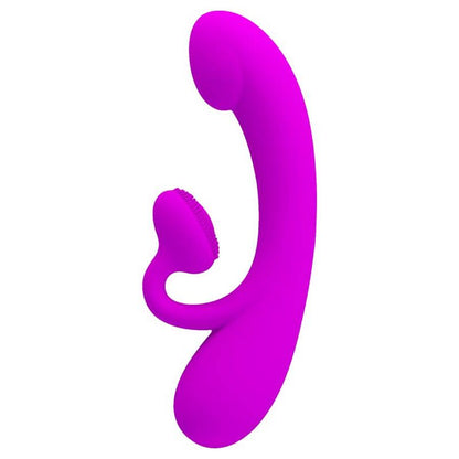 PRETTY LOVE - VIBRATEUR ET SUCCION CLITORISÉ EN SILICONE SINCÈRE VIOLET PRETTY LOVE