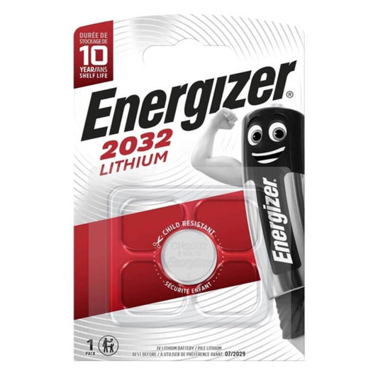 ENERGIZER - PILE BOUTON LITHIUM CR2032 3V 1 UNIT? ENERGIZER