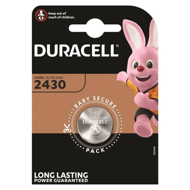 DURACELL - PILE BOUTON LITIO CR2430 3V 1 UNIT? DURACELL