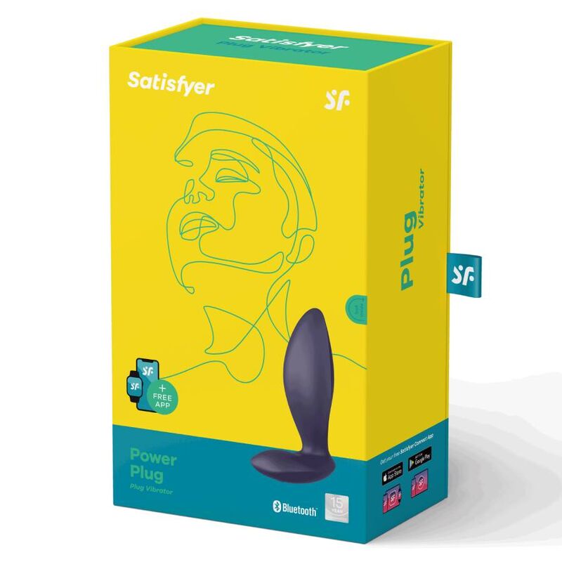 SATISFYER - POWER PLUG VIOLET SATISFYER PLUGS