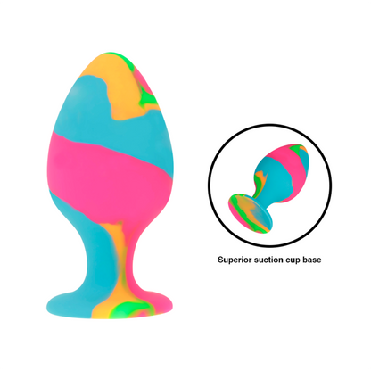 INTENSE - ENSEMBLE DE BOUCHONS EN SILICONE MULTICOLORE INTENSE ANAL TOYS