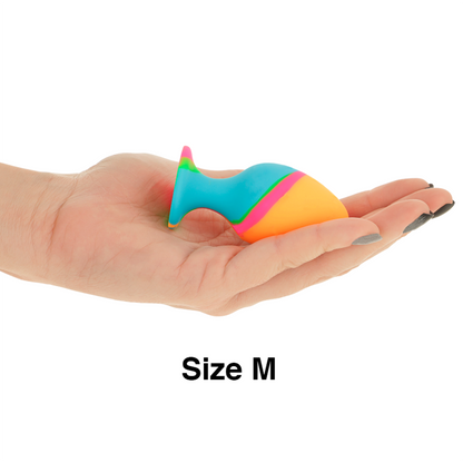 INTENSE - ENSEMBLE DE BOUCHONS EN SILICONE MULTICOLORE INTENSE ANAL TOYS
