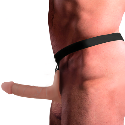 INTENSE - HARNAIS CREUX AVEC GODE EN SILICONE 16 X 3,5 CM INTENSE COUPLES TOYS