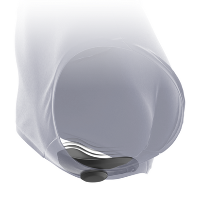 BLACK&SILVER - CULOTTE VIBRANTE RECHARGEABLE EN SILICONE PRESTON NOIRE BLACK&SILVER