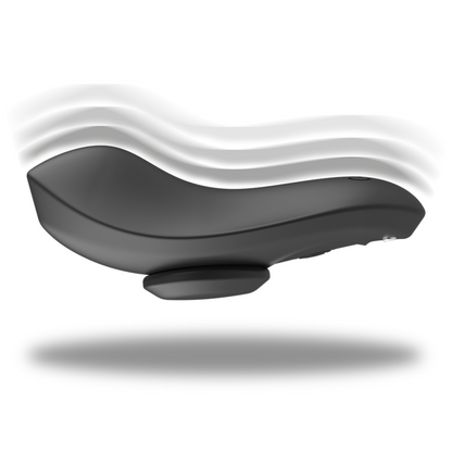 BLACK&SILVER - CULOTTE VIBRANTE RECHARGEABLE EN SILICONE PRESTON NOIRE BLACK&SILVER