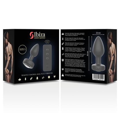 IBIZA - PRISE ANAL TÉLÉCOMMANDE TAILLE S IBIZA TECHNOLOGY