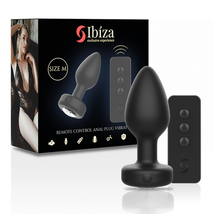 IBIZA - PRISE ANAL TÉLÉCOMMANDE TAILLE M IBIZA TECHNOLOGY