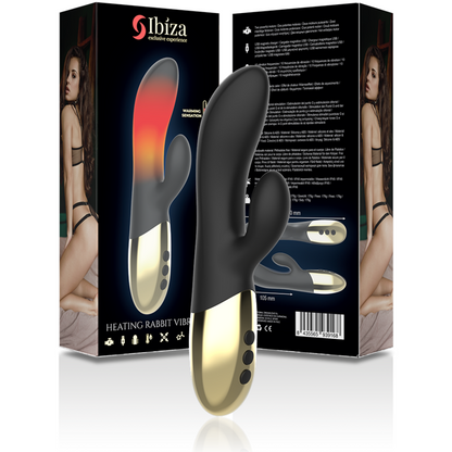 IBIZA - VIBRATEUR CHAUFFANT LAPIN IBIZA TECHNOLOGY