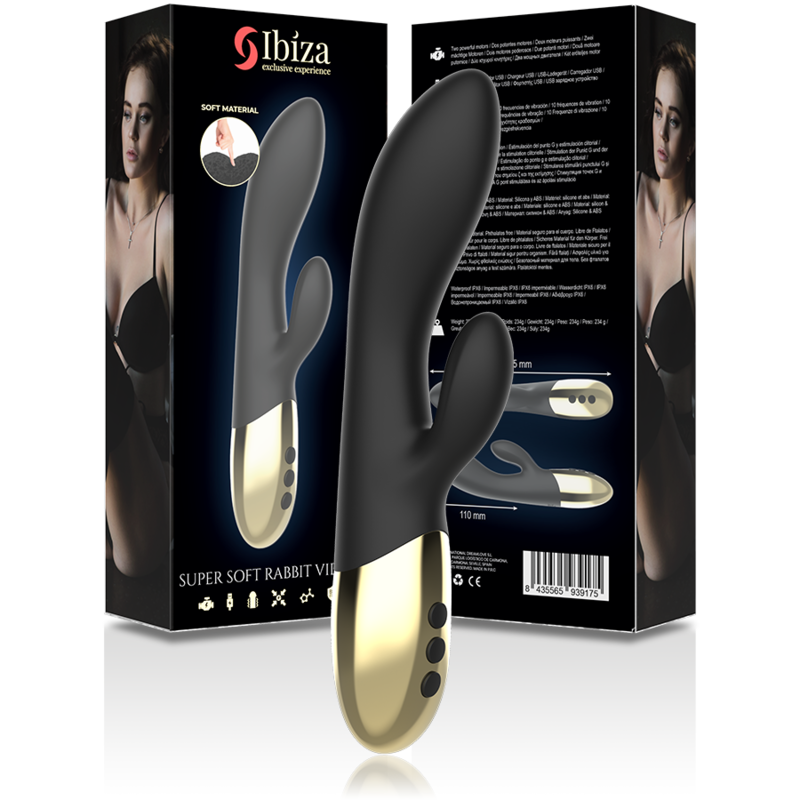 IBIZA - VIBRATEUR LAPIN SUPER DOUX IBIZA TECHNOLOGY