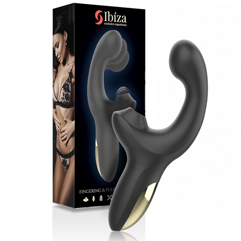 IBIZA - VIBRATEUR À ASPIRATION À ONDES IBIZA TECHNOLOGY