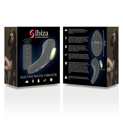 IBIZA - TÉLÉCOMMANDE VIBRATEUR PANTIE EN SILICONE IBIZA TECHNOLOGY