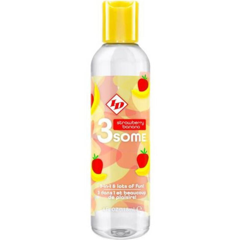 ID 3SOME - BOUTEILLE FRAISE BANANE 4 FL OZ ID 3SOME