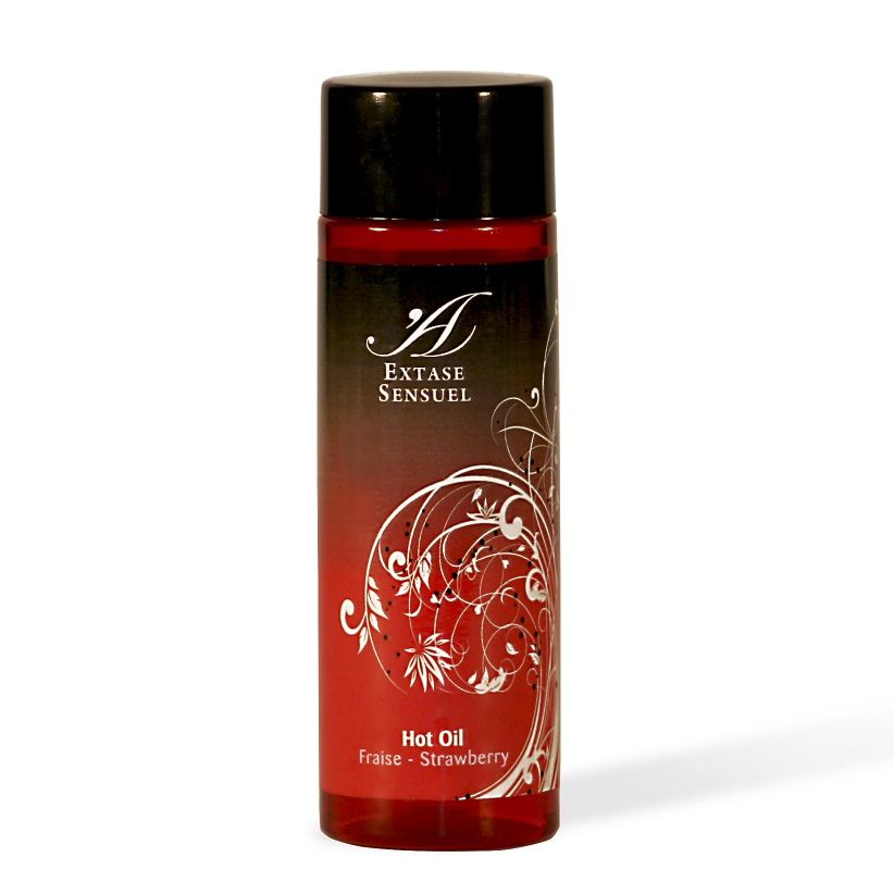 EXTASE SENSUAL - HUILE STIMULANTE CHALEUR FRAISE 100 ML EXTASE SENSUAL
