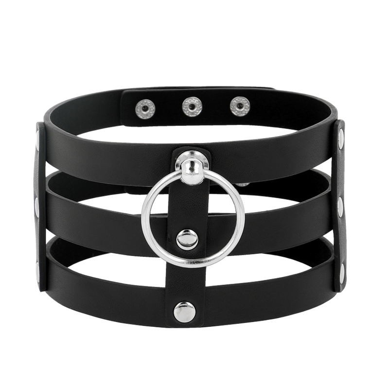 COQUETTE CHIC DESIRE - RAS DE COU EN CUIR VÉGAN STYLE FÉTICHE COQUETTE ACCESSORIES