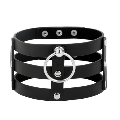 COQUETTE CHIC DESIRE - RAS DE COU EN CUIR VÉGAN STYLE FÉTICHE COQUETTE ACCESSORIES