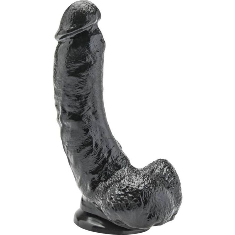 GET REAL - GODE 20,5 CM AVEC BOULES NOIRES GET REAL