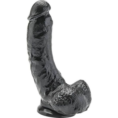 GET REAL - GODE 20,5 CM AVEC BOULES NOIRES GET REAL