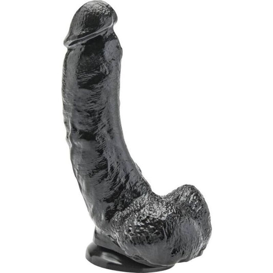 GET REAL - GODE 20,5 CM AVEC BOULES NOIRES GET REAL